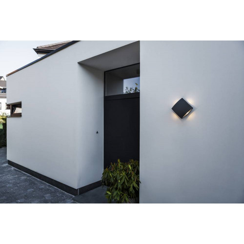 Applique Gris Foncé PILO, LED Intégrée, 11W, 760 lumens, 4000K, IP54, 230V, Classe I - CALI