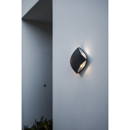 Applique Gris Foncé PILO, LED Intégrée, 11W, 760 lumens, 4000K, IP54, 230V, Classe I - CALI