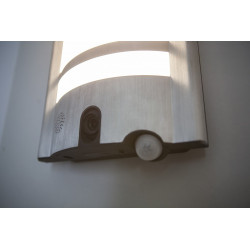 Applique Acier Brossé VESTA, LED Intégrée, 30W, 1350 lumens, 3000K, IP54, 230V, Classe I - CALI
