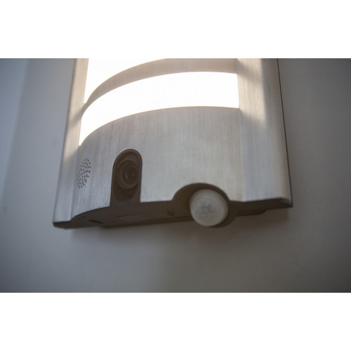 Applique Acier Brossé VESTA, LED Intégrée, 30W, 1350 lumens, 3000K, IP54, 230V, Classe I - CALI