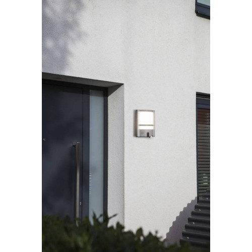 Applique Acier Brossé VESTA, LED Intégrée, 30W, 1350 lumens, 3000K, IP54, 230V, Classe I - CALI