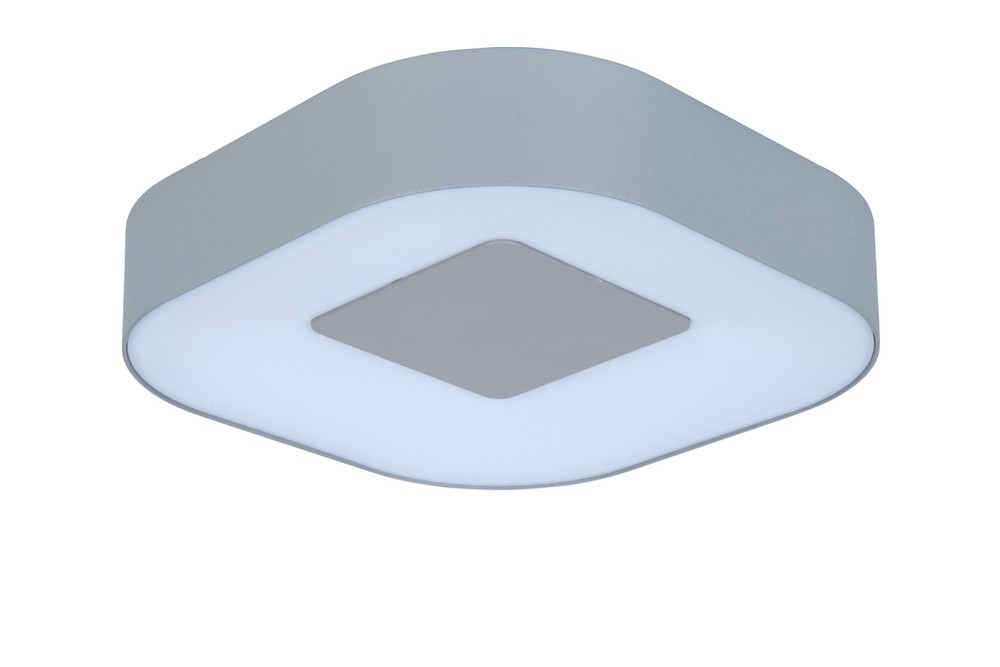 Applique Argent Mat UBLO, LED Intégrée, 16W, 950 lumens, 3000K, IP54, 230V, Classe I