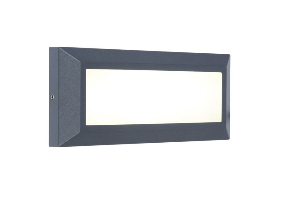 Applique Gris Foncé HELENA, LED Intégrée, 10W, 400 lumens, 4000K, IP54, 230V, Classe I