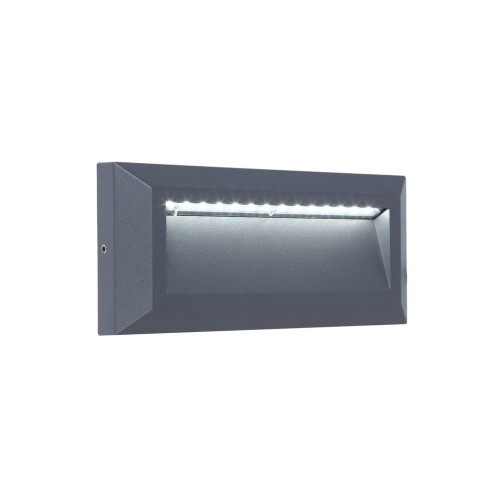 Applique Gris Foncé HELENA indirect, LED Intégrée, 10W, 400 lumens, 4000K, IP54, 230V, Classe I - CALI