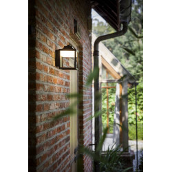 Applique Noir Matt ZOE, LED Intégrée, 9W, 330 lumens, 3000K, IP54, 230V, Classe I - CALI