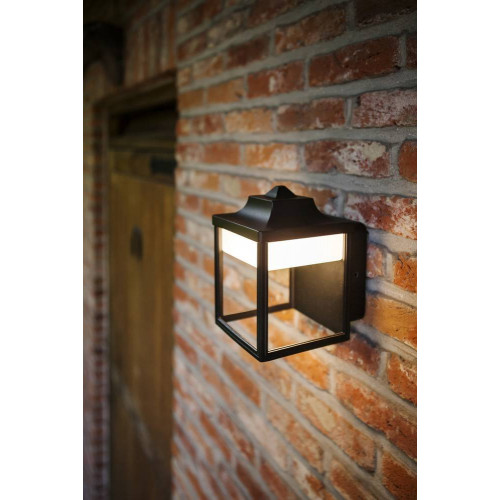 Applique Noir Matt ZOE, LED Intégrée, 9W, 330 lumens, 3000K, IP54, 230V, Classe I - CALI