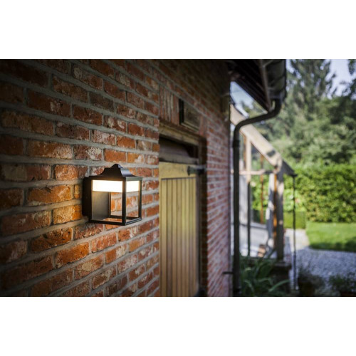 Applique Noir Matt ZOE, LED Intégrée, 9W, 330 lumens, 3000K, IP54, 230V, Classe I - CALI