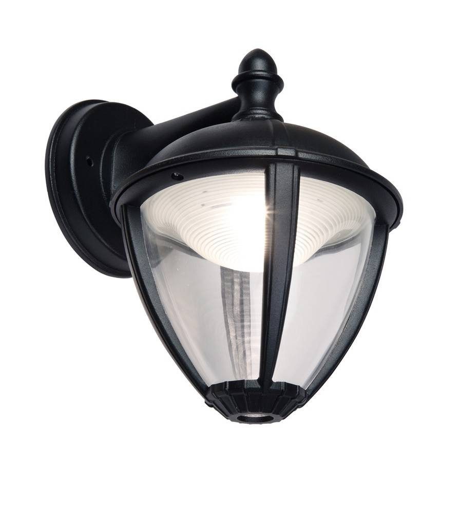Applique Noir Matt UNITE, LED Intégrée, 9W, 330 lumens, 3000K, IP44, 230V, Classe I