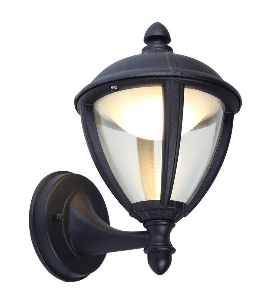 Applique Noir Matt UNITE, LED Intégrée, 9W, 330 lumens, 3000K, IP44, 230V, Classe I