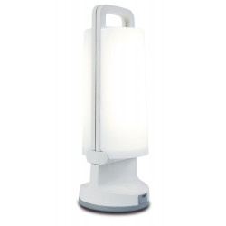 Lampe à poser Blanche DRAGONFLY, LED Intégrée, 1W, 120 lumens, 4000K, IP54, SOLAIRE, Classe III de marque CALI, référence: B5464700