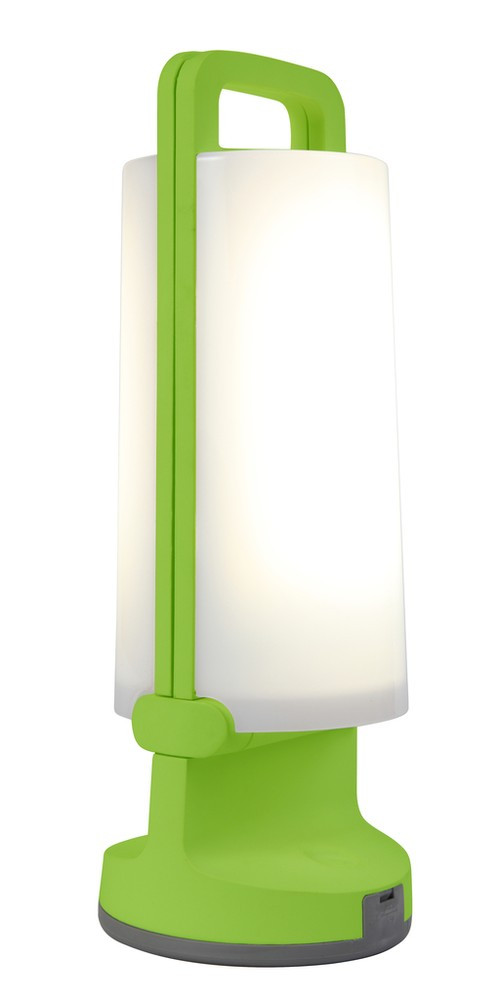 Lampe à poser Verte DRAGONFLY, LED Intégrée, 1W, 120 lumens, 4000K, IP54, SOLAIRE, Classe III