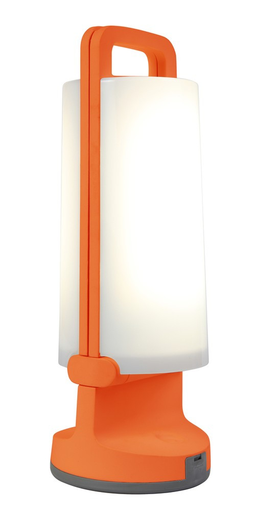 Lampe à poser Orange DRAGONFLY, LED Intégrée, 1W, 120 lumens, 4000K, IP54, SOLAIRE, Classe III