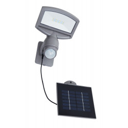 Applique Grise SUNSHINE, LED Intégrée, 3W, 360 lumens, 4000K, IP44, SOLAIRE, Classe III - CALI