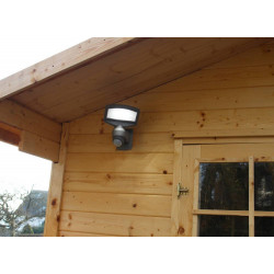 Applique Grise SUNSHINE, LED Intégrée, 3W, 360 lumens, 4000K, IP44, SOLAIRE, Classe III - CALI