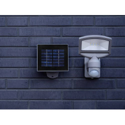 Applique Grise SUNSHINE, LED Intégrée, 3W, 360 lumens, 4000K, IP44, SOLAIRE, Classe III - CALI