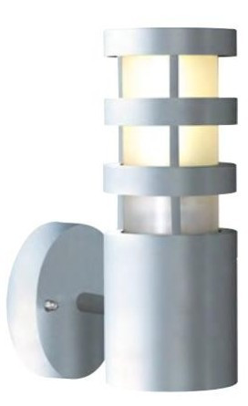 Applique Aluminium DARWIN, Ampoule E27 non fournie, Max 18W, IP44, 230V, Classe I