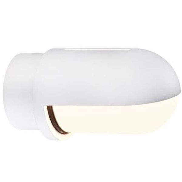 Applique Blanche ELEMENTS 11, Ampoule E27 non fournie, Max 60W, IP44, 230V, Classe II