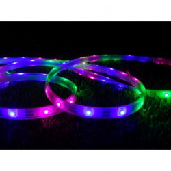 Guirlande Transparente BOA, LED Intégrée, 30 lumens, RGB, IP44, SOLAIRE, Classe III - CALI