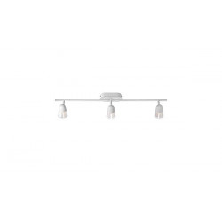 Plafonnier Blanc Arles sur barre, LED Intégrée, 3x 3W, IP20, 230V, Classe I de marque CALI, référence: B5469600