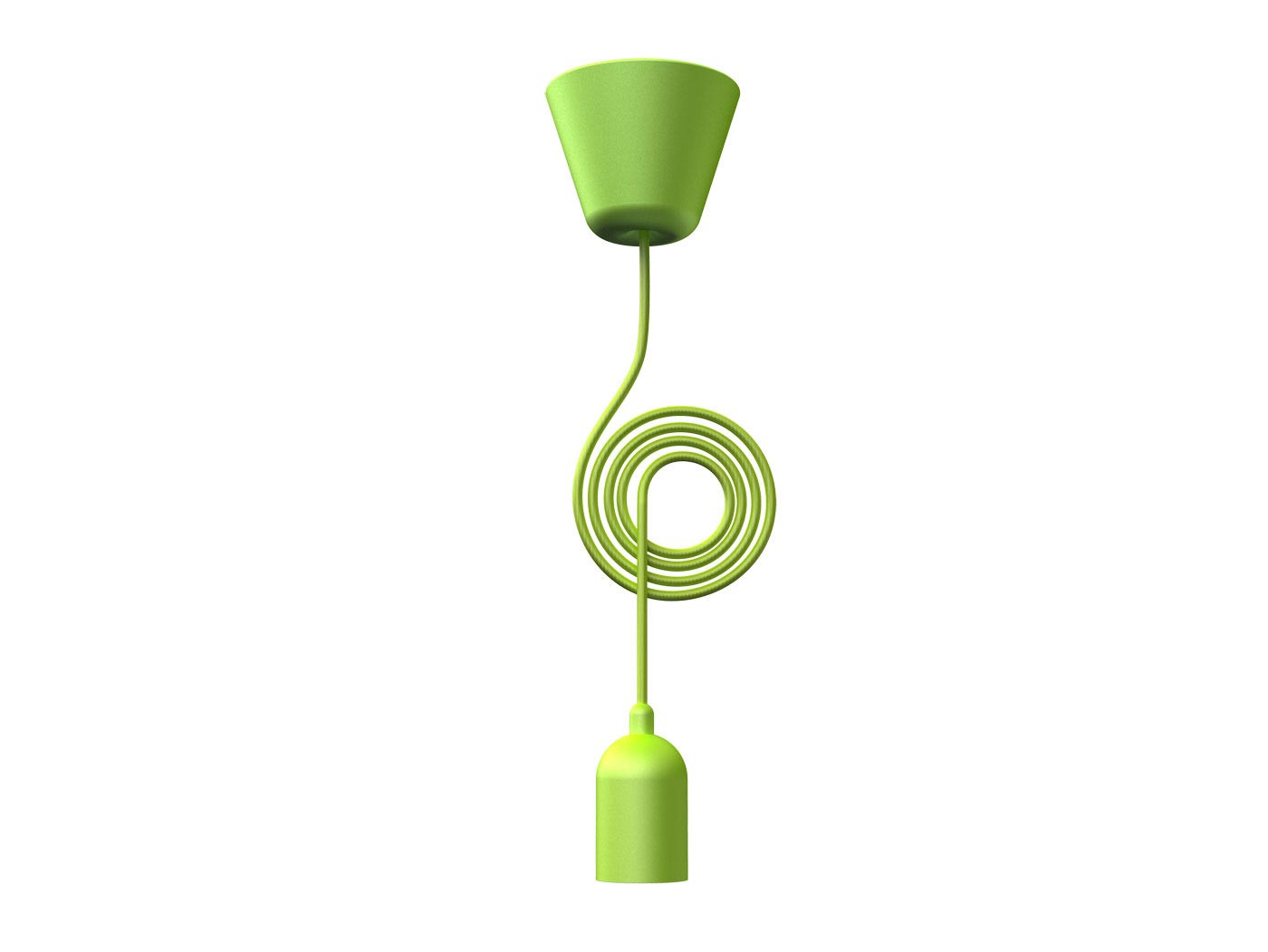 Suspension Citron Vert Funk, E27, Max 25W, IP20, 230V, Classe II