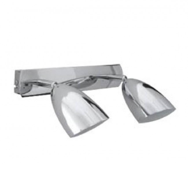 Applique Chrome Einstein, Gu10, 2x 35W, IP20, 230V