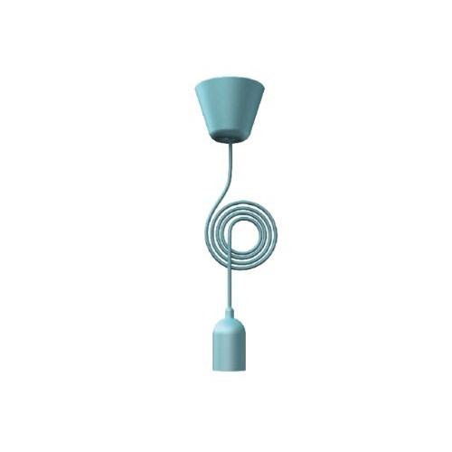Suspension Turquoise Funk, E27, Max 25W, IP20, 230V, Classe II - CALI