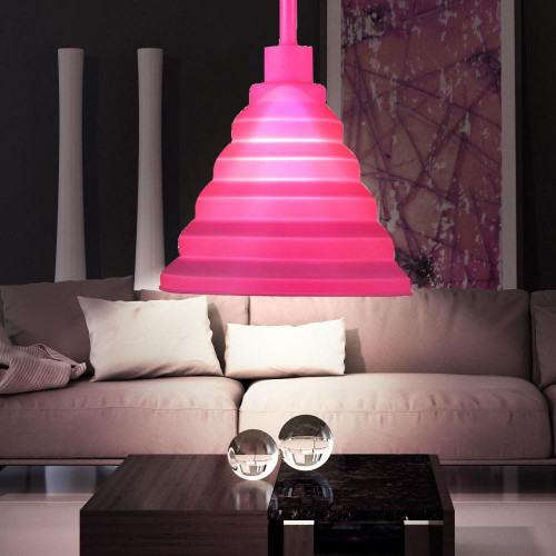 Suspension Rose Colors Pink, E27, Max 60W, IP20, 230V - CALI