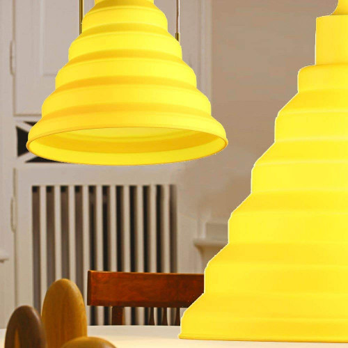 Suspension Jaune Colors Yellow, E27, Max 60W, IP20, 230V - CALI