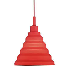 Suspension Rouge Colors Red, E27, Max 60W, IP20, 230V
