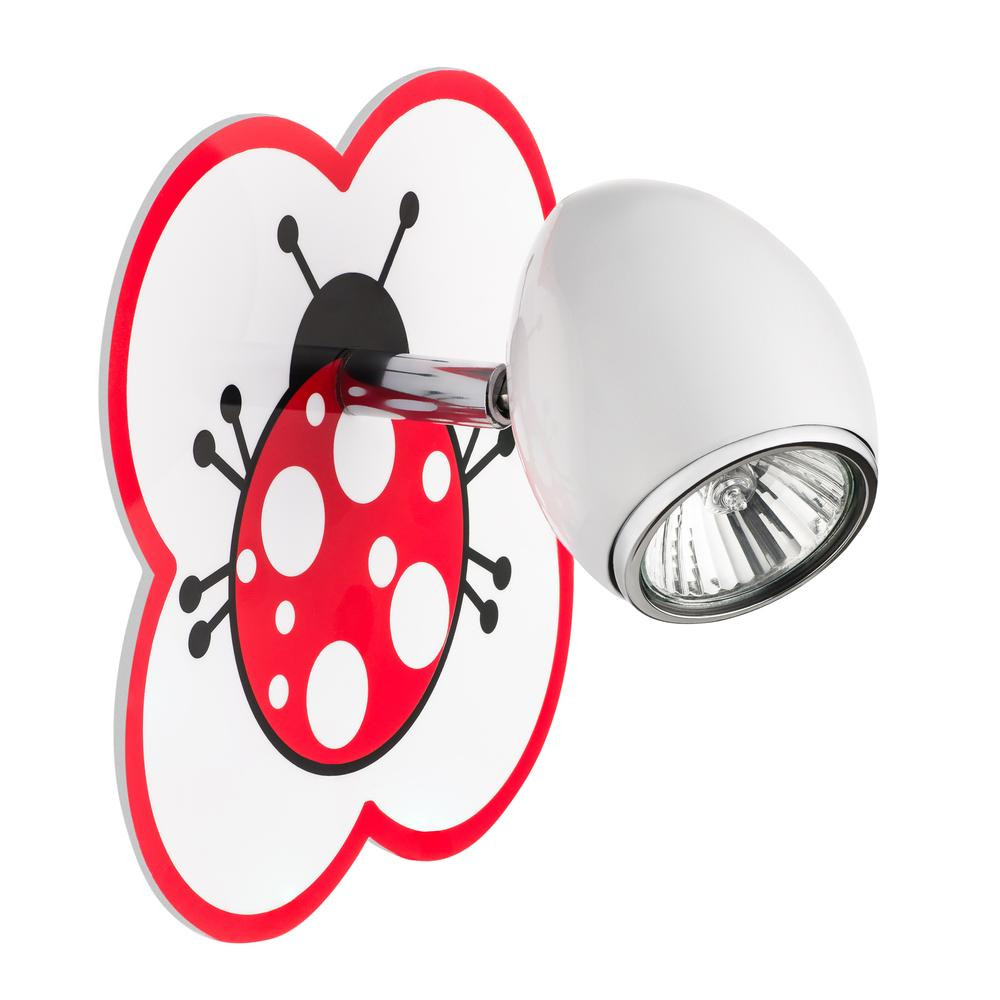 Applique Fantaisie Fly, 1x GU10-Max.50W, IP20, 230V, Classe I