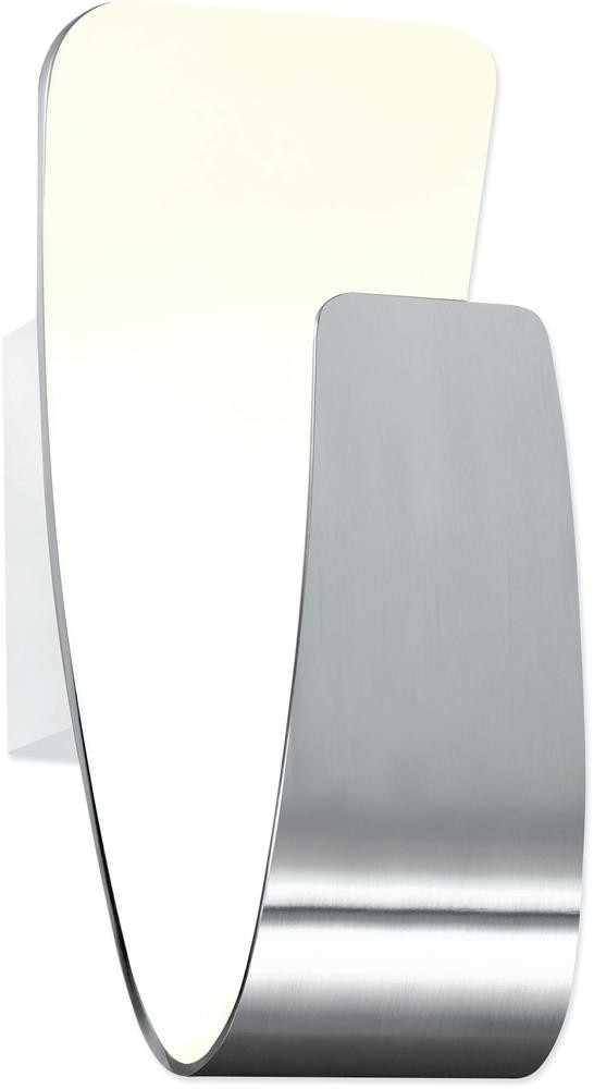 Applique Chrome & Blanche Gondola, LED 6W, IP20, 230V, Classe I