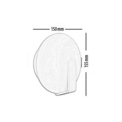 Applique Blanc Sat, LED Intégrée 5W IP20, 230V AC, Classe I - Spot-Light