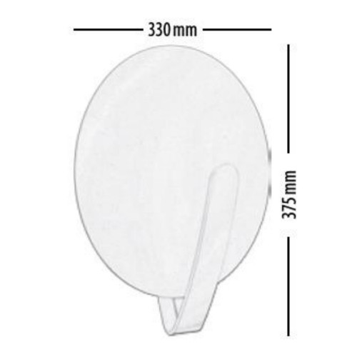 Applique Blanc Sat, Led inclue 18W IP20, 230V AC, Classe I - Spot-Light