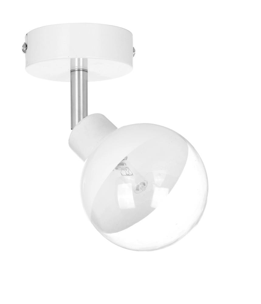 Applique Blanche & Chrome Ginos, 1x G9-28W, IP20, 230V, Classe I