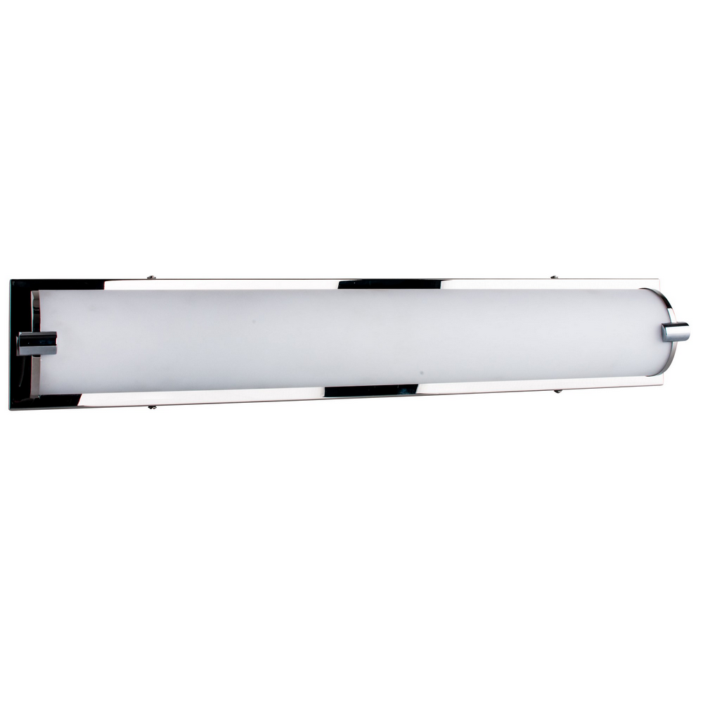 Applique Chrome & Blanc Romy, LED intégrée 27W, 2400 lm, 3000K, IP20, 230V,Classe I