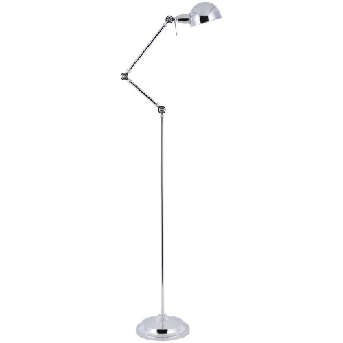 Lampadaire Chrome Kadina, 1xE27 Max 60W , IP20, 230V AC, Classe II - Spot-Light