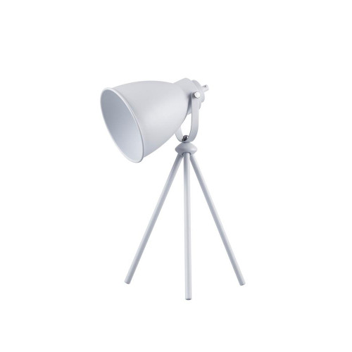 Lampe à poser Blanc Marla, 1xE27 Max 40W , IP20, 230V AC, Classe II - Spot-Light