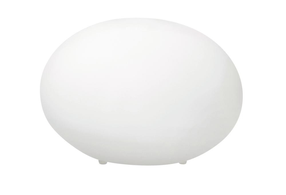 Lampe à poser Blanc Kala, 1xE14 Max 40W , IP20, 230V AC, Classe II