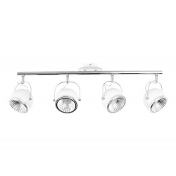 Plafonnier Blanc Ball, Led inclue 4xGU10 5,5W , IP20, 230V AC, Classe I - Spot-Light