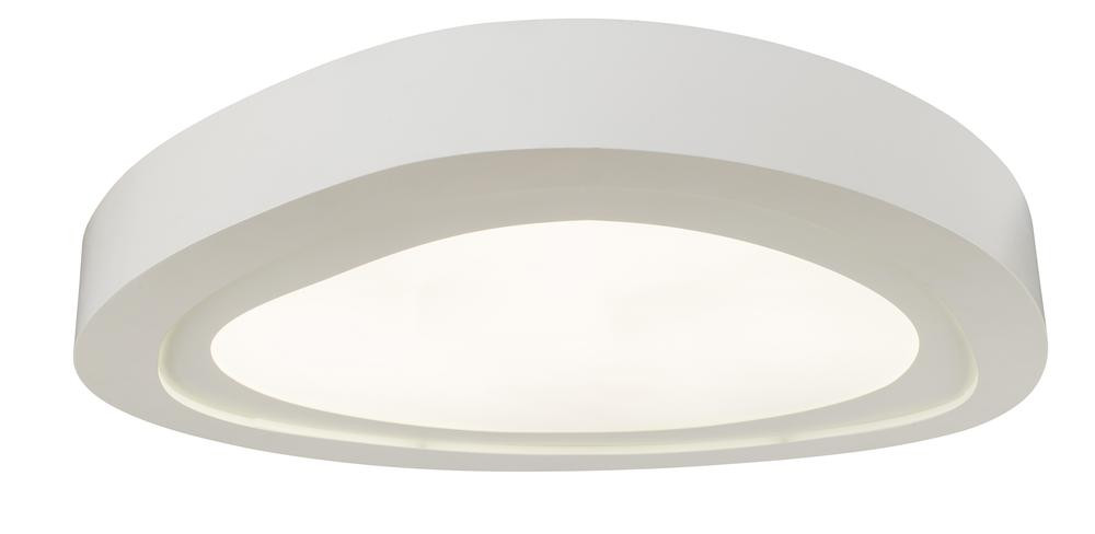 Plafonnier Blanc Cloud, LED intégrée 66W, 5280 lm, 3000K, IP20, 230V, Classe I