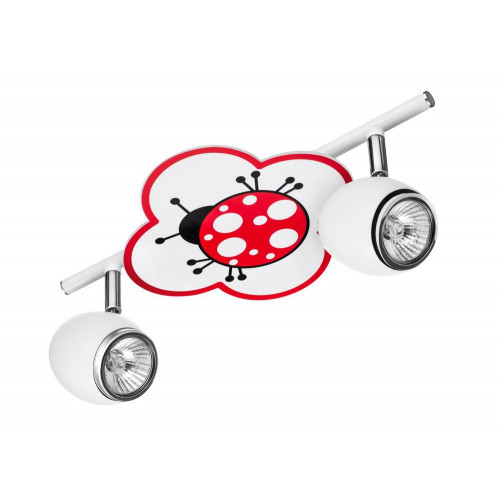 Plafonnier Fantaisie Fly, 2x GU10-Max.50W, IP20, 230V, Classe I - Britop