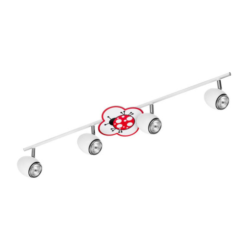 Plafonnier Fantaisie Fly, 4x GU10-Max.50W, IP20, 230V, Classe I - Britop