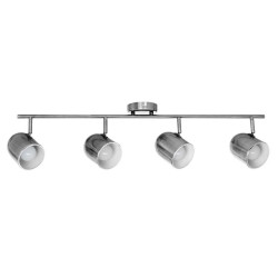 Plafonnier Satin Olivia, 4xE27 Max 60 W, IP20, 230V AC, Classe I - Spot-Light