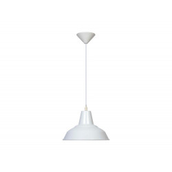 Suspension Blanche Meg, 1xE27 Max 60W , IP20, 230V AC, Classe I - Spot-Light