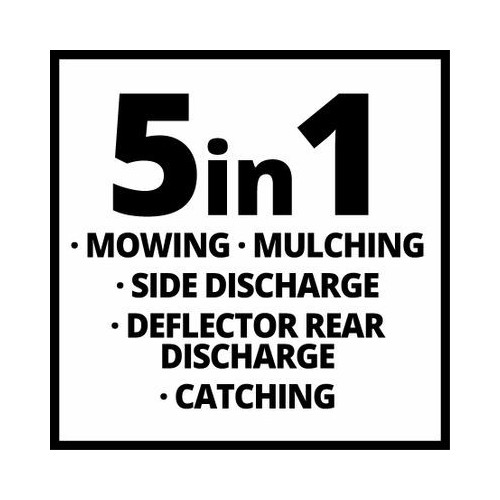 Tondeuse thermique – GC-PM 56/2 S HW – 56 cm – 2,8 kW – 5-en-1 – jusqu’à 2200 m² - EINHELL 