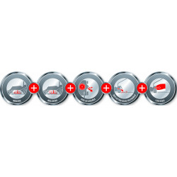 Tondeuse thermique – GC-PM 56/2 S HW – 56 cm – 2,8 kW – 5-en-1 – jusqu’à 2200 m² - EINHELL 