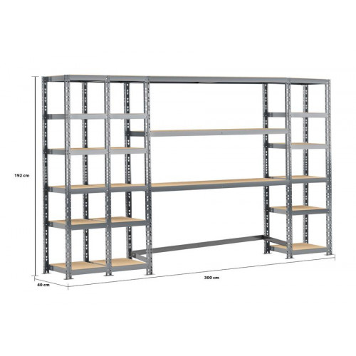 Combiner les rangements du garage pour optimiser l'espace