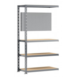 Extension établi-étagère charge lourde MODULÖ - L. 100 cm - pour établi de marque Modulö Storage, référence: B5505400