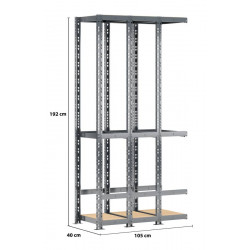 Extension étagère de rangement verticale MODULÖ - L. 105 cm - Modulö Storage