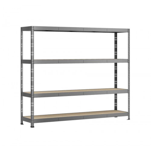 Etagère Rack charge lourde - 4 plateaux - 220 x 40 cm - Modulö Storage